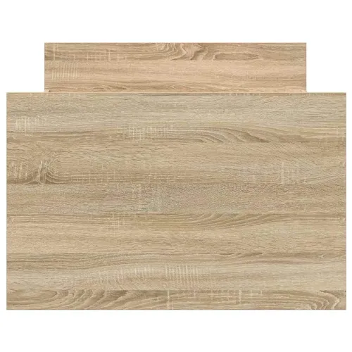 Okvir kreveta s uzglavljem i podnožjem boja hrasta 90 x 200 cm - Sonoma hrast 90 x 200 cm Cijena