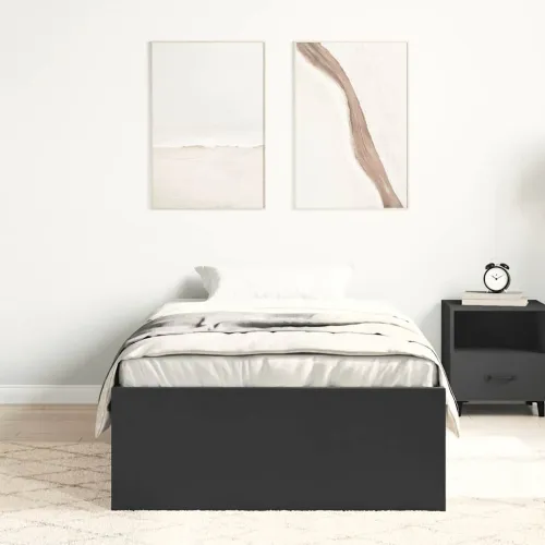 Okvir za krevet crni 100x200 cm - Crna 100 x 200 cm Cijena