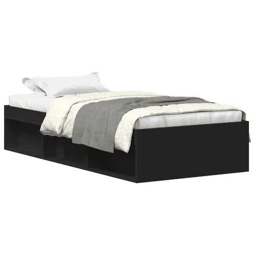 Okvir za krevet crni 100x200 cm - Crna 100 x 200 cm Cijena