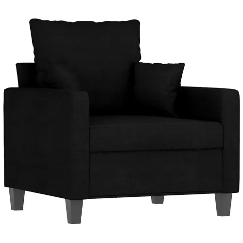 Fotelja crna 60 cm Tkanina - Crna 1 60 cm Cijena