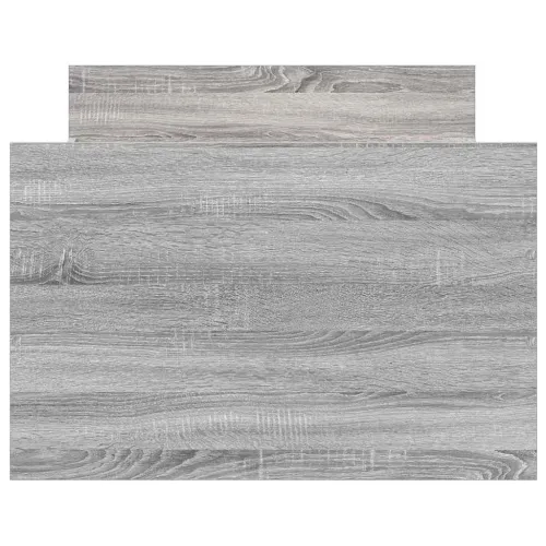 Okvir kreveta s uzglavljem i podnožjem boja hrasta 75 x 190 cm - Sivi hrast sonoma 75 x 190 cm Cijena