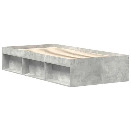 Okvir kreveta siva boja betona 100 x 200 cm - Beton siva 100 x 200 cm Cijena