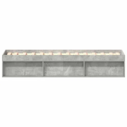 Okvir kreveta siva boja betona 100 x 200 cm - Beton siva 100 x 200 cm Cijena