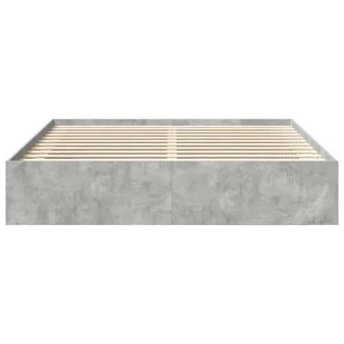 Okvir za krevet siva boja betona 200x200 cm - Beton siva 200 x 200 cm Cijena