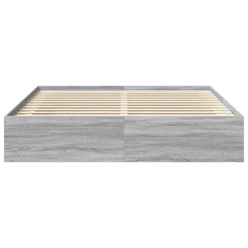 Okvir za krevet boja hrasta 200x200 cm - Sivi hrast sonoma 200 x 200 cm Cijena