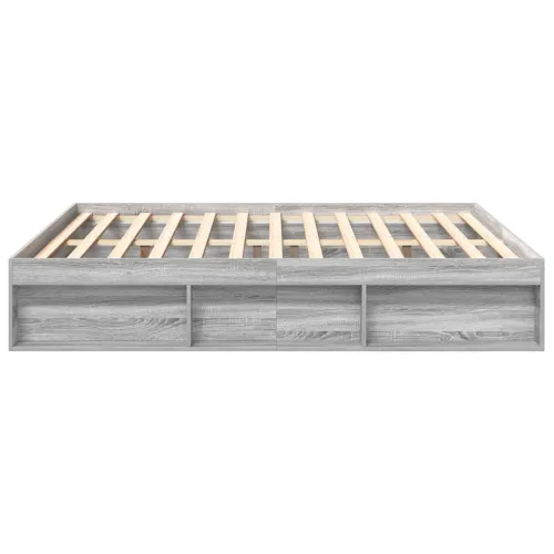 Okvir za krevet boja hrasta 200x200 cm - Sivi hrast sonoma 200 x 200 cm Cijena
