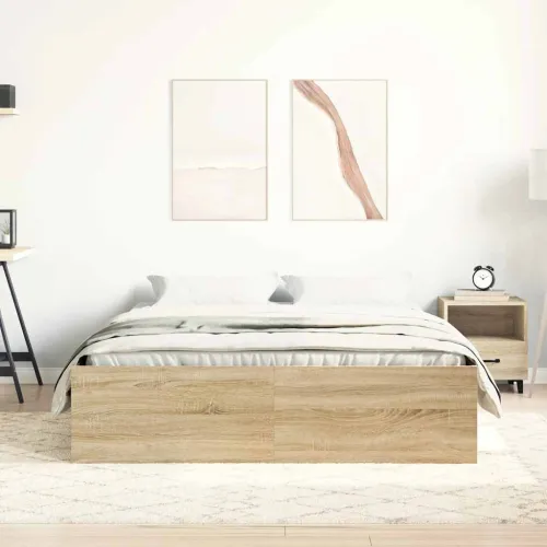 Okvir za krevet boja hrasta sonome 120x200 cm - Sonoma hrast 120 x 200 cm Cijena