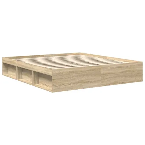 Okvir za krevet boja hrasta sonome 200x200 cm - Sonoma hrast 200 x 200 cm Cijena
