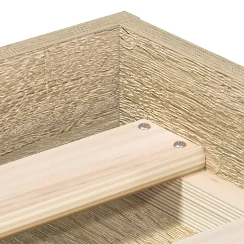 Okvir za krevet boja hrasta sonome 200x200 cm - Sonoma hrast 200 x 200 cm Cijena