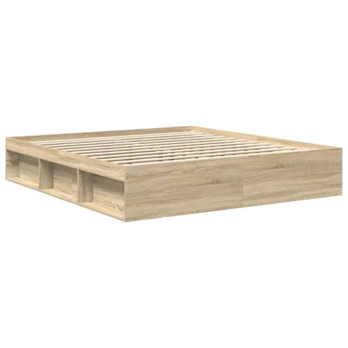 Okvir za krevet boja hrasta sonome 200x200 cm - Sonoma hrast 200 x 200 cm Cijena