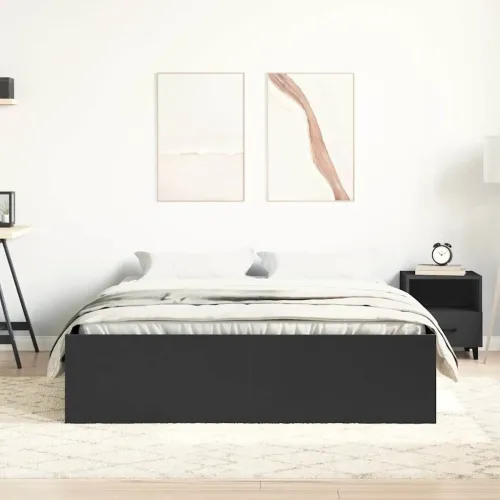 Okvir za krevet crni 120 x 200 cm - Crna 120 x 200 cm Cijena