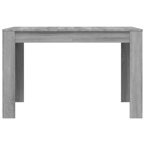 Blagovaonski stol boja hrasta 120x60x76 cm konstruirano drvo - Sivi hrast sonoma 1 Sivi hrast sonoma Cijena