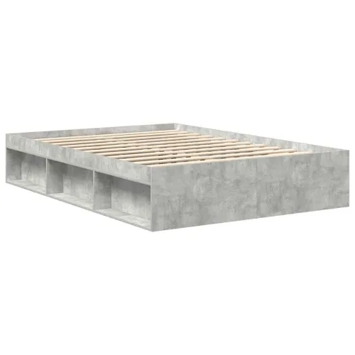 Okvir za krevet siva boja betona 120x200 cm - Beton siva 120 x 200 cm Cijena