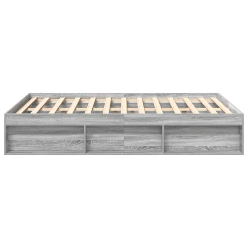 Okvir za krevet boja hrasta 120 x 200 cm - Sivi hrast sonoma 120 x 200 cm Cijena