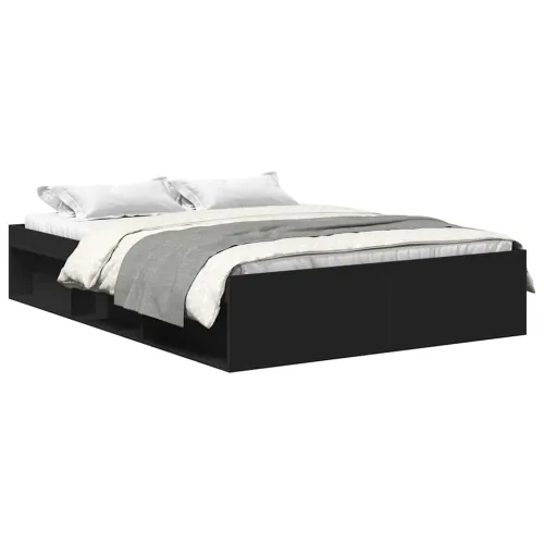 Okvir za krevet crni 160x200 cm - Crna 160 x 200 cm Cijena