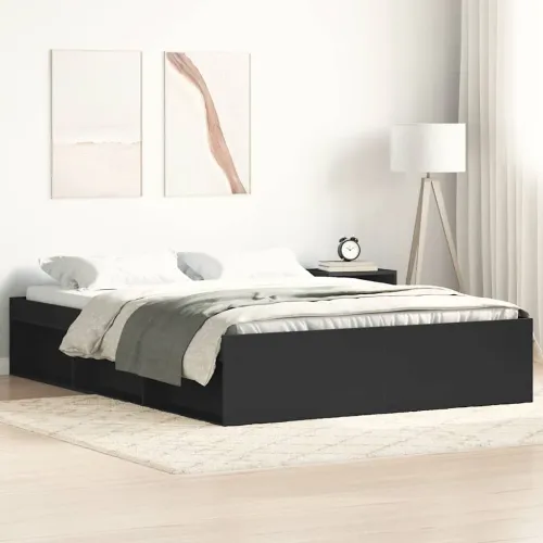 Okvir za krevet crni 160x200 cm - Crna 160 x 200 cm Cijena