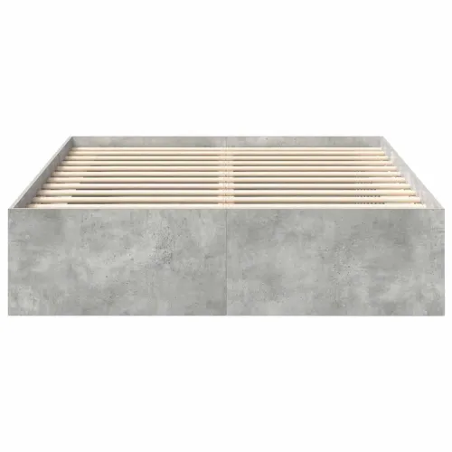 Okvir za krevet siva boja betona 160x200 cm - Beton siva 160 x 200 cm Cijena