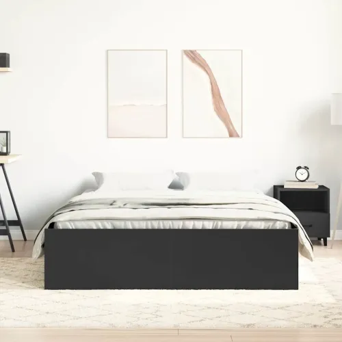 Okvir za krevet crni 120x190 cm mali bračni - Crna 120 x 190 cm Cijena