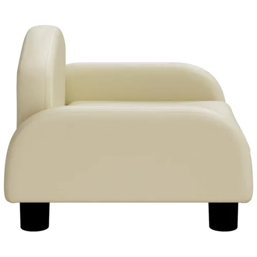 Krevet za pse krem 50x40x30 cm od umjetne kože - Krema 50 x 40 x 30 cm Umjetna koža Krema Cijena