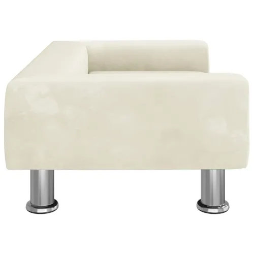 Krevet za pse krem 70x45x26,5 cm baršunasti - Krema 70 x 45 x 26.5 cm Cijena
