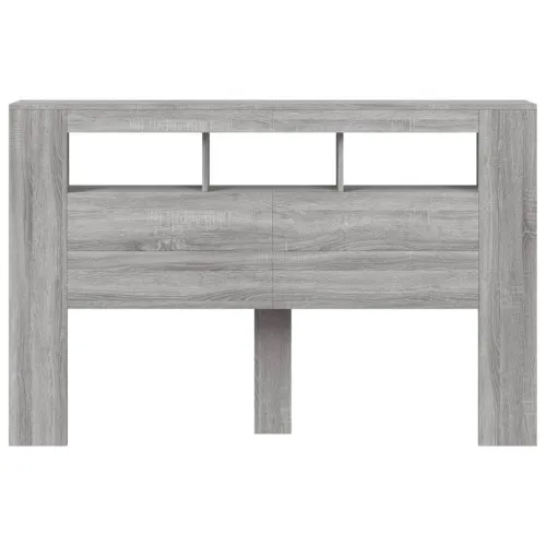 LED uzglavlje boja hrasta 160x18,5x103,5 cm konstruirano drvo - Sivi hrast sonoma 160 x 103.5 cm 1 Sivi hrast sonoma Cijena
