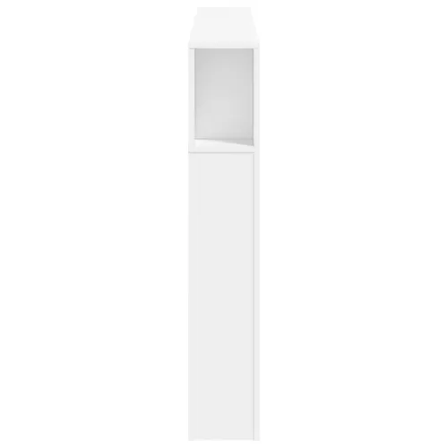 LED uzglavlje bijelo 160 x 18,5 x 103,5 cm konstruirano drvo - Bijela 160 x 103.5 cm 1 Bijela Cijena