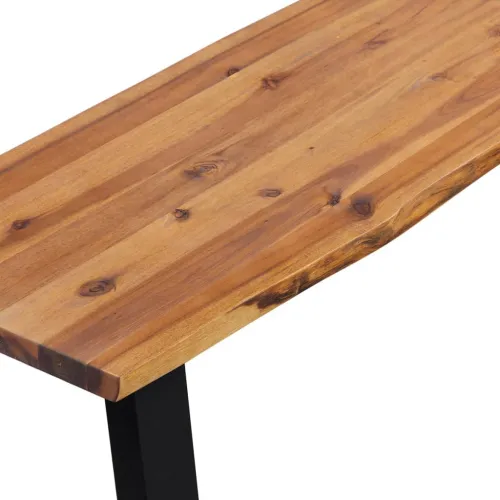 Klupa od masivnog drva akacije 160 cm - 160 cm Cijena