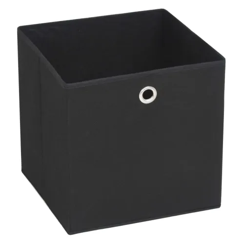 Kutije za pohranu od netkane tkanine 4 kom 32x32x32 cm crne - Crna 4 Cijena