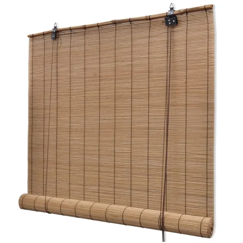 Roleta od bambusa 150 x 160 cm smeđa - Smeđa 150 x 160 cm Cijena