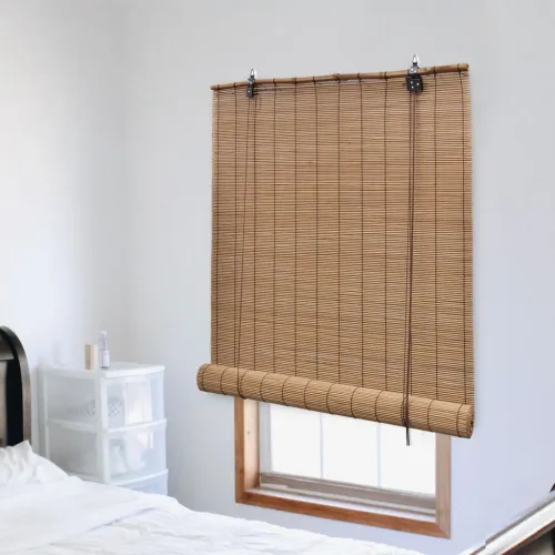 Roleta od bambusa 80 x 220 cm smeđa - Smeđa 80 x 220 cm Cijena