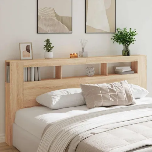 LED uzglavlje boja hrasta sonome 220x18,5x103,5 cm - sonoma hrast 220 x 103.5 cm 1 Sonoma hrast Cijena