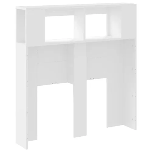 LED uzglavlje bijelo 100 x 18,5 x 103,5 cm konstruirano drvo - Bijela 100 x 103.5 cm 1 Bijela Cijena