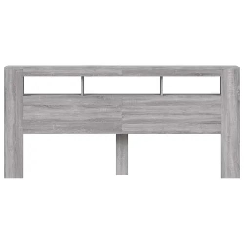 LED uzglavlje boja hrasta 220x18,5x103,5 cm konstruirano drvo - Sivi hrast sonoma 220 x 103.5 cm 1 Sivi hrast sonoma Cijena