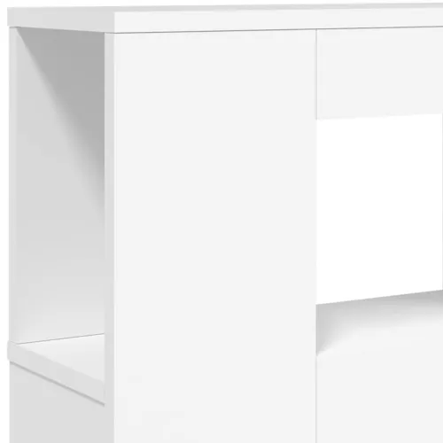 LED uzglavlje bijelo 140 x 18,5 x 103,5 cm konstruirano drvo - Bijela 140 x 103.5 cm 1 Bijela Cijena