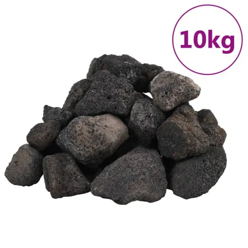 Vulkansko kamenje 10 kg crno 5-8 cm - Crna 5-8 cm (10 kg) Cijena