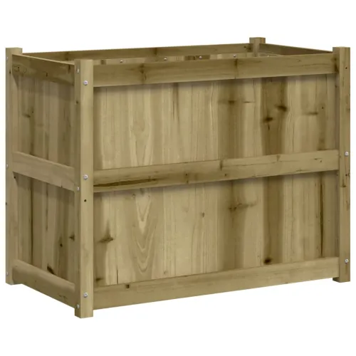 Vrtna sadilica 90 x 50 x 70 cm od impregnirane borovine - Prirodno impregnirano Cijena