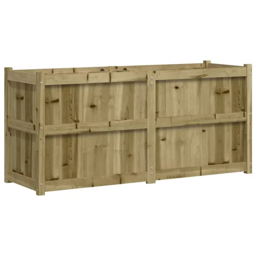 Vrtna sadilica 150 x 50 x 70 cm od impregnirane borovine - Prirodno impregnirano Cijena