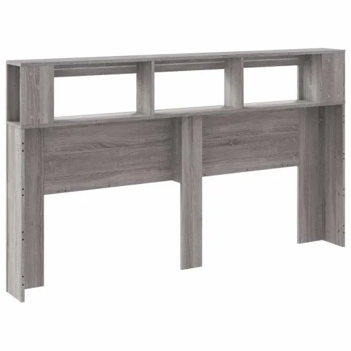 LED uzglavlje boja hrasta 180x18,5x103,5 cm konstruirano drvo - Sivi hrast sonoma 180 x 103.5 cm 1 Sivi hrast sonoma Cijena