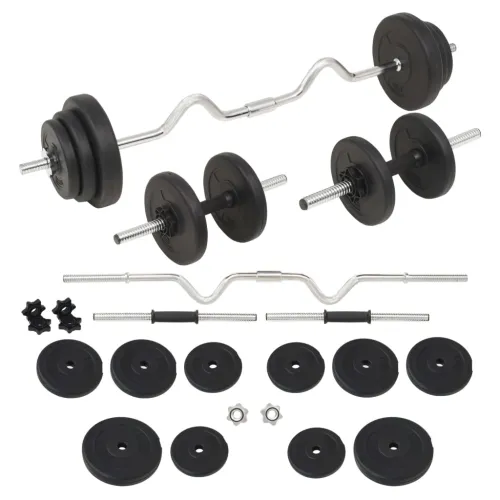Set Šipki i Utega 30 kg - 30 kg Super valovita šipka 1 Super valovita šipka Cijena
