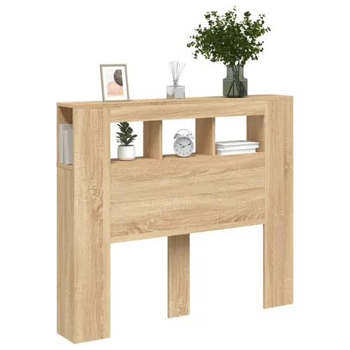 LED uzglavlje boja hrasta sonome 120x18,5x103,5 cm - sonoma hrast 120 x 103.5 cm 1 Sonoma hrast Cijena