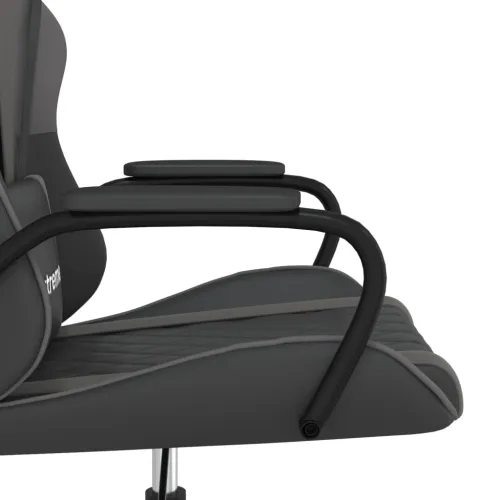 Gaming stolica crno-siva od umjetne kože - Siva 1 Cijena