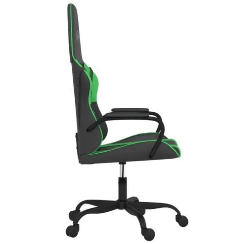 Gaming stolica crno-zelena od umjetne kože - Zelena 1 Cijena