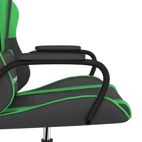 Gaming stolica crno-zelena od umjetne kože - Zelena 1 Cijena