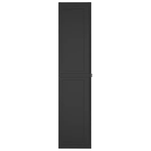 Vanjski ormarić za pohranu crni 65 x 37 x 165 cm PP - Crna 65 x 37 x 165 cm (63 x 31 cm) 1 1 Cijena