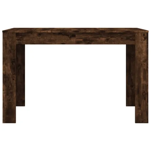 Blagovaonski stol boja dimljenog hrasta 120 x 60 x 76 cm drveni - Dimljeni hrast Cijena