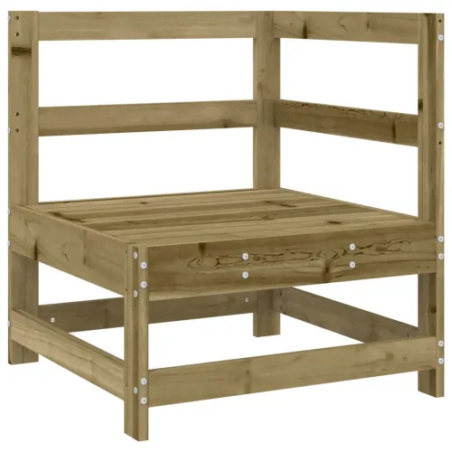 Kutna vrtna sofa od impregnirane borovine - Impregnirana borovina 1 kutna sofa Impregnirana borovina Cijena
