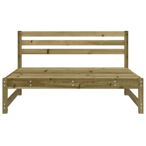 Srednja vrtne sofe 2 kom 120 x 80 cm od impregnirane borovine - Prirodno impregnirano 1 Srednja sofa (2 kom) Prirodno impregnira Cijena