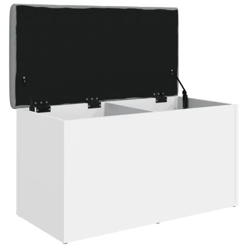 Klupa za odlaganje bijela 82x42x45 cm inženjerski drvo - Bijela 82 x 42 x 45 cm Bijela 82 x 42 x 45 cm Cijena
