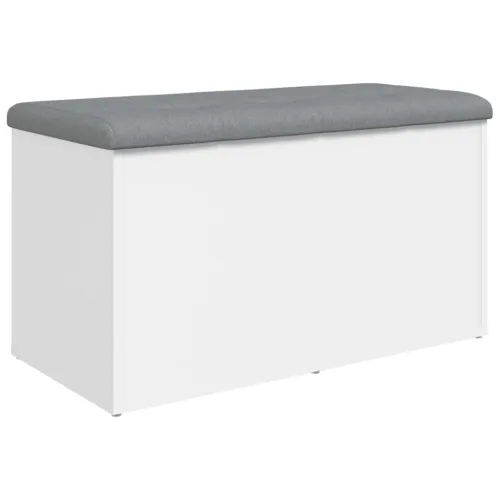 Klupa za odlaganje bijela 82x42x45 cm inženjerski drvo - Bijela 82 x 42 x 45 cm Bijela 82 x 42 x 45 cm Cijena