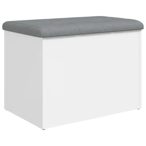 Klupa za odlaganje bijela 62x42x45 cm inženjerski drvo - Bijela 62 x 42 x 45 cm Cijena